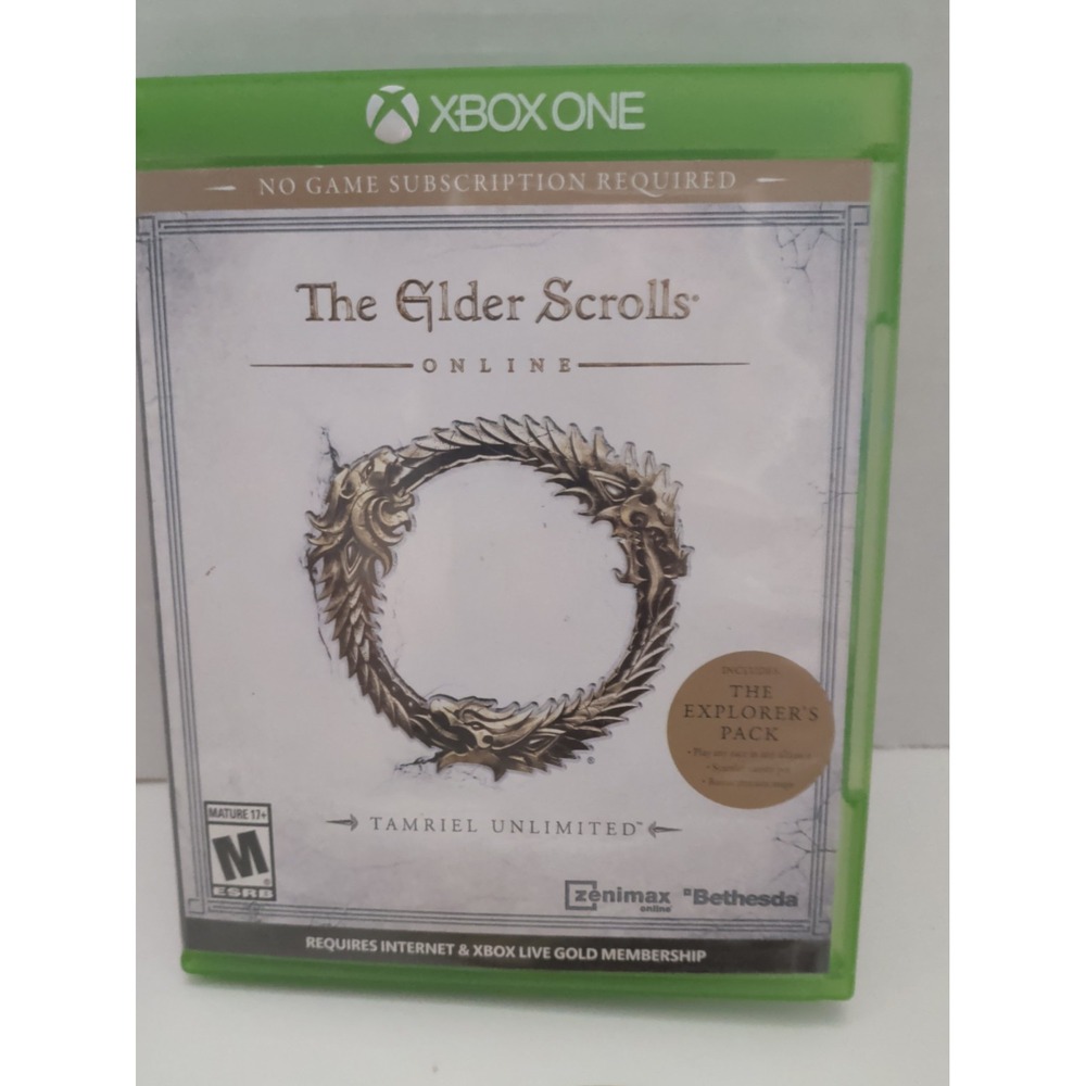The Elder Scrolls Online Tamriel Unlimited Xbox One Bethesda RPG Video Game